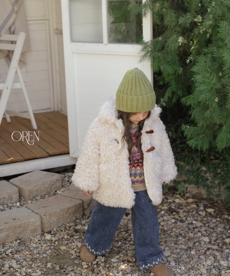 31[予約]OREN berni toggle fur jacket