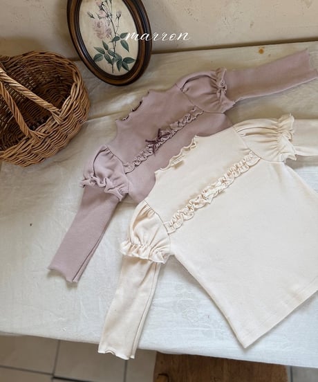 12[予約]marron dreaming polar tee(XS-L)