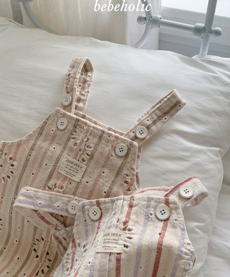 46[予約]bebeholic deli suspender suit
