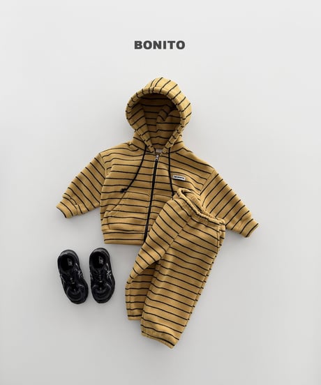 20[予約]bonito woori style zip-up hoodie set