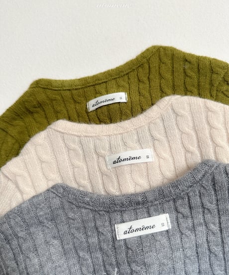 11[予約]atomeme have knit cardigan