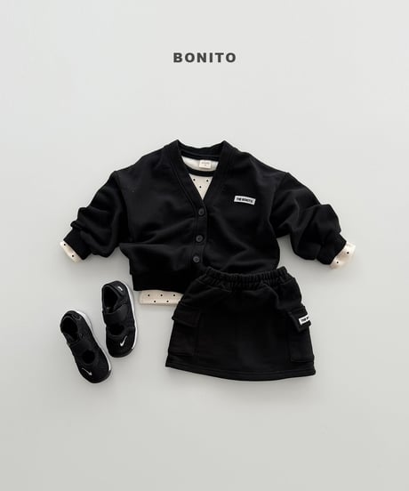 20[予約]bonito cotton v-neck cardigan