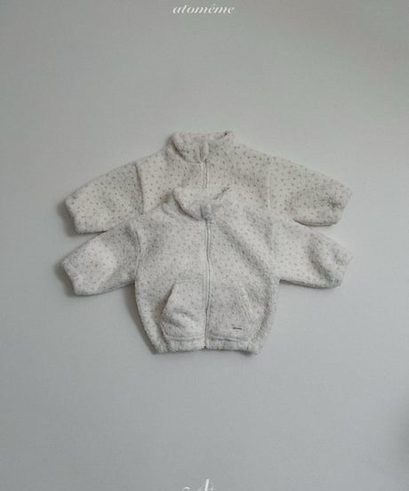 15[予約]atomeme teddy zip-up