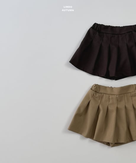 35[予約]LINDO pleated skirt pants