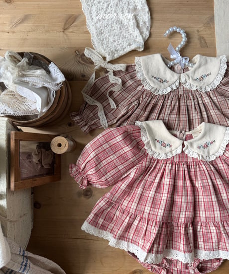 47[予約]marron chapel suit(6-18m)