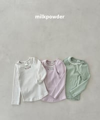 7[予約]milkpowder daisy tee