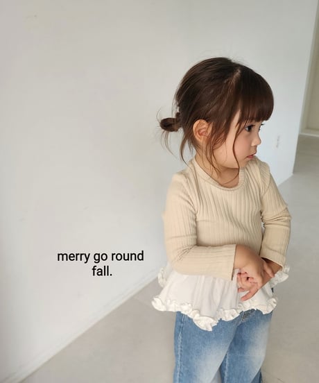 23[予約]merry go round mini frill t