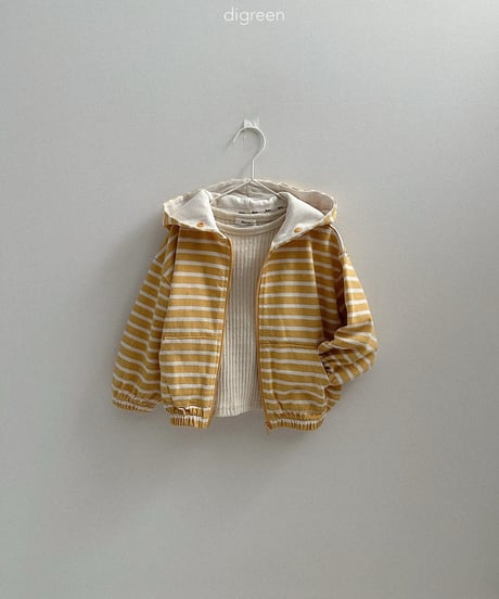 39[予約]digreen candy hood zip up