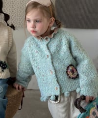 69[予約]aiai bubble pastel knit cardigan