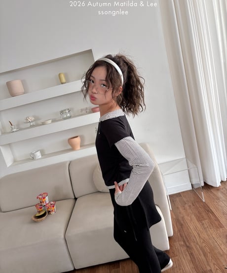 51[予約]matilda&lee layered skirt pants