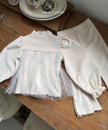 27[予約]marron lily polar tee(XS-L)