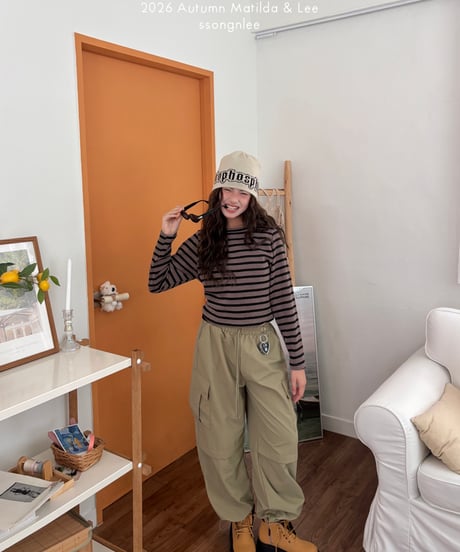 63[予約]matilda&lee cargo pocket pants