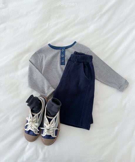 41[予約]digreen henley neck alety tee