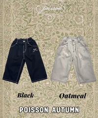 21[予約]poisson ribbon stone pants