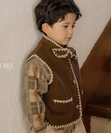 28[予約]OREN monet mellow vest