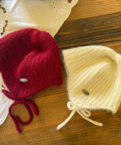 32[予約]OREN flip knit brimmed beanie