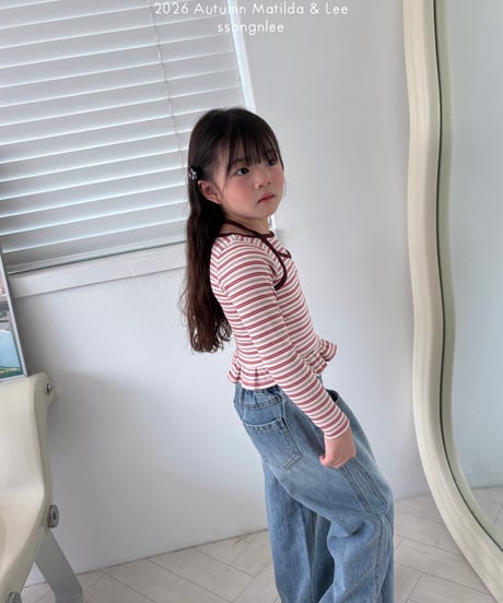 12[予約]matilda&lee day border halter neck
