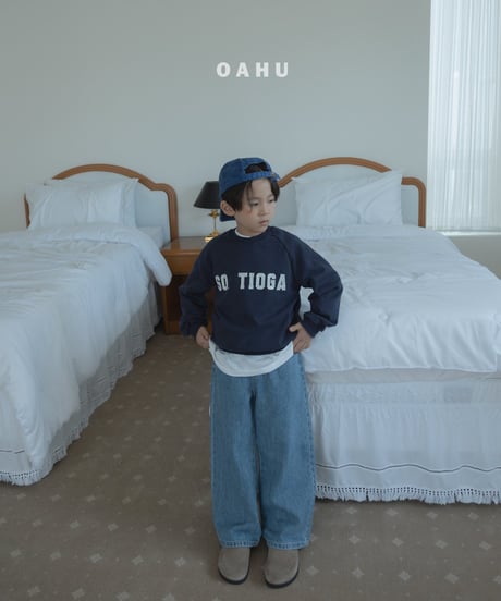 13[予約]oahu 501 wide denim pants