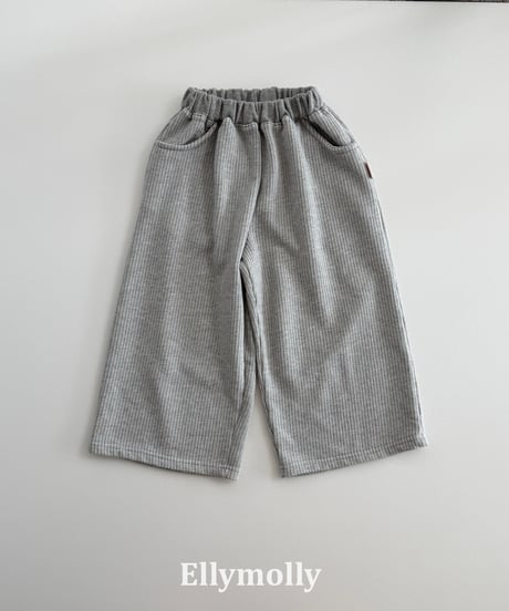 5[予約]ELLYMOLLY matthew wide pants