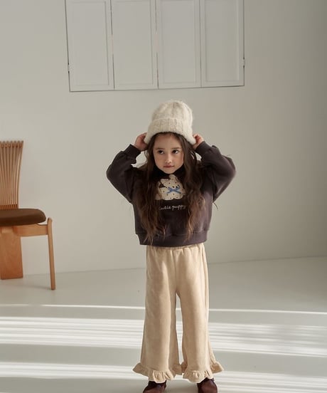 4[予約]momoann roa frill pants