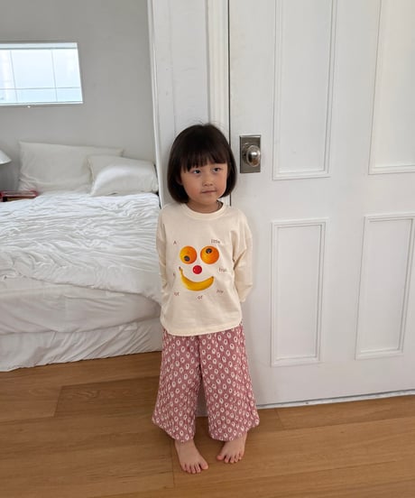 6[予約]nightbebe fruit long sleeve tee