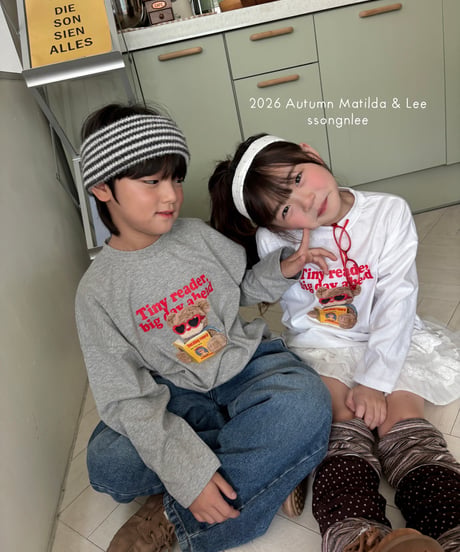 22[予約]matilda&lee bear tee