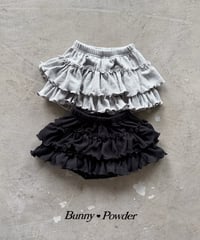 54[予約]bunny powder waffle tiered bloomers