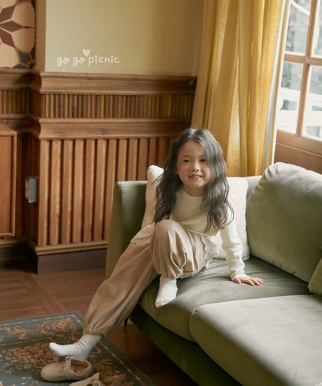 9[予約]go go picnic castella pants