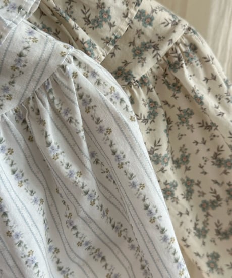 6[予約]monbebe flower elder blouse