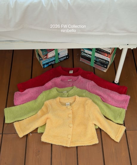 10[予約]ninibello star candy cardigan