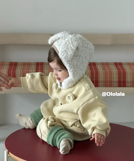 28[予約]ololala spiky fleece set up
