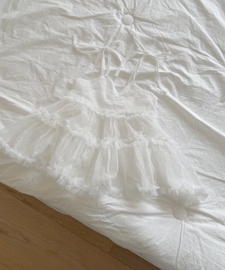 48[予約]ninibello tulle layered ops