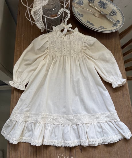 36[予約]OREN fore organic dress