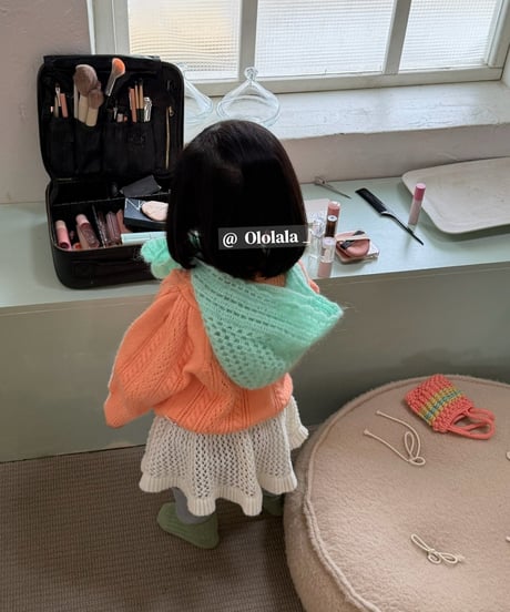 27[予約]ololala love heart knit