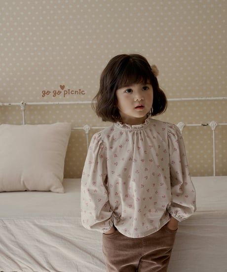 2[予約]go go picnic noel blouse