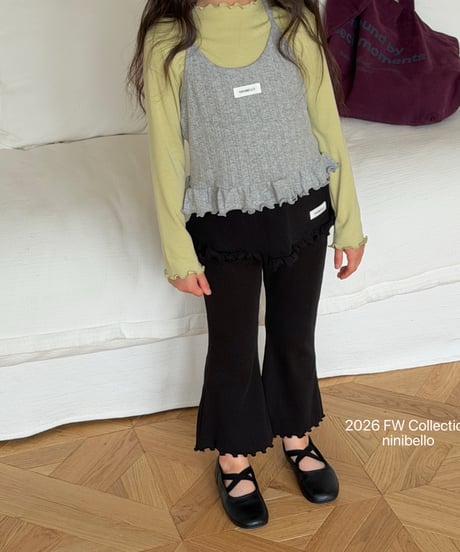 14[予約]ninibello vivi eyelet halter neck top