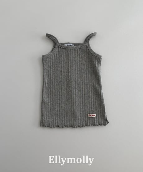 39[予約]ELLYMOLLY dudu rib layer camisole