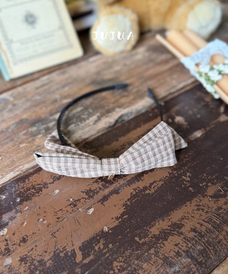 37[予約]jujua candy check headband