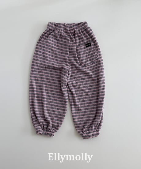 34[予約]ELLYMOLLY loen jogger pants