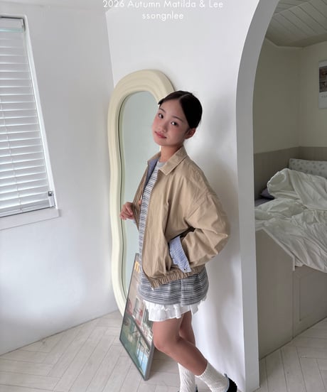 84[予約]matilda&lee colorblock jumper