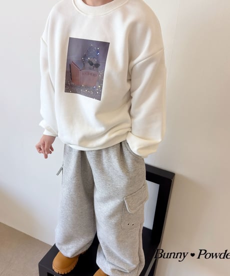 10[予約]bunny powder light cargo pants