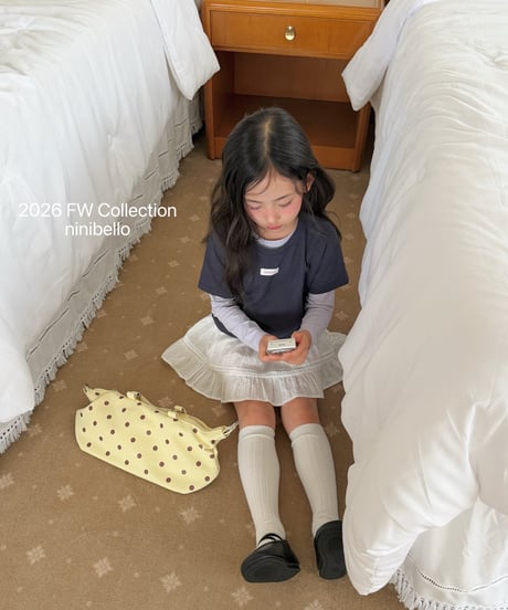 31[予約]ninibello corduroy skirt