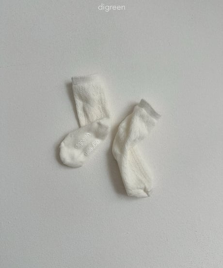 52[予約]digreen eyelet socks
