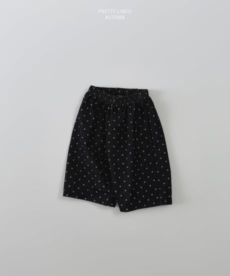 63[予約]LINDO round denim pants
