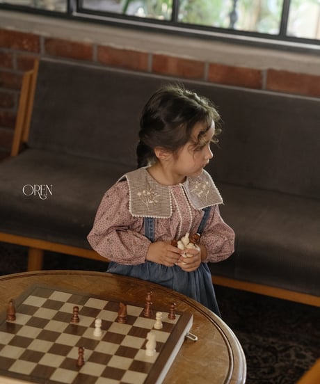 12[予約]OREN rosetta blouse