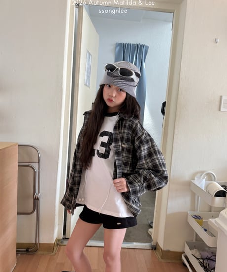 45[予約]matilda&lee about check shirt