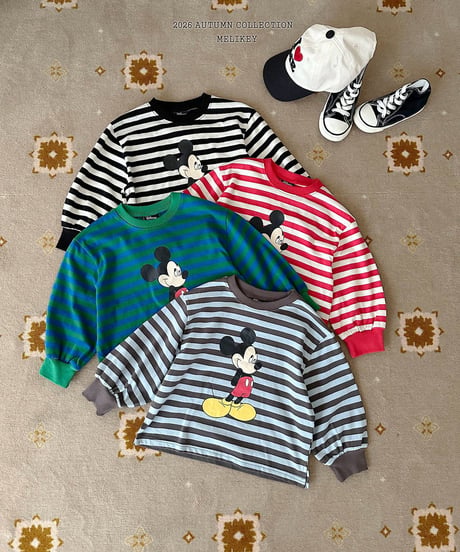 24[予約]melikey mickey border mtm
