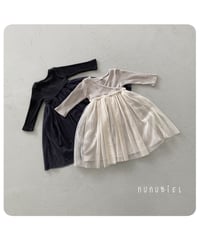 23[予約]nunubiel knitted dress