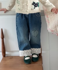 71[予約]aiai mumu heart denim pants