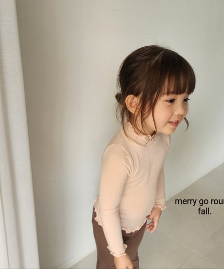 1[予約]merry go round jelly mock turtleneck